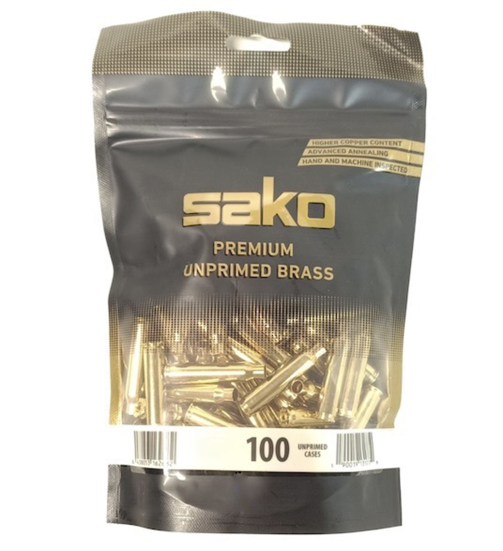 Sako Unprimed Brass 222rem x100 image 0